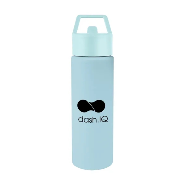32 oz. single wall construction stainless steel bottle with screw-on, spill... from ASI 61125 Hit Promotional Products / Hit®