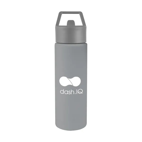 32 oz. single wall construction stainless steel bottle with screw-on, spill... from ASI 61125 Hit Promotional Products / Hit®