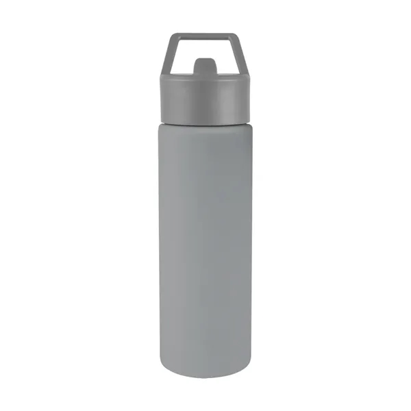 32 oz. single wall construction stainless steel bottle with screw-on, spill... from ASI 61125 Hit Promotional Products / Hit®
