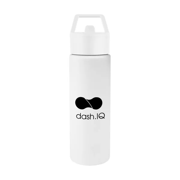 32 oz. single wall construction stainless steel bottle with screw-on, spill... from ASI 61125 Hit Promotional Products / Hit®