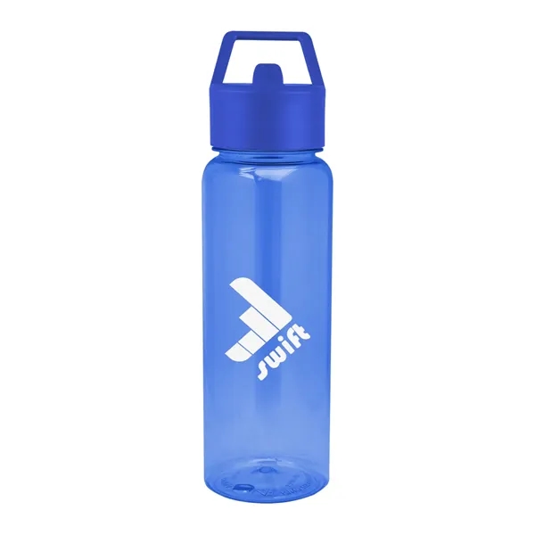 32 oz. rPET bottle with silicone straw and lid.... from ASI 61125 Hit Promotional Products / Hit®