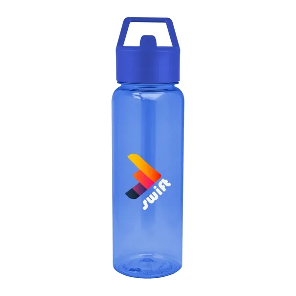 32 oz. rPET bottle with silicone straw and lid.... from ASI 61125 Hit Promotional Products / Hit®