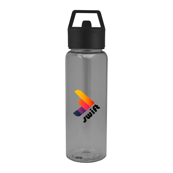 32 oz. rPET bottle with silicone straw and lid.... from ASI 61125 Hit Promotional Products / Hit®