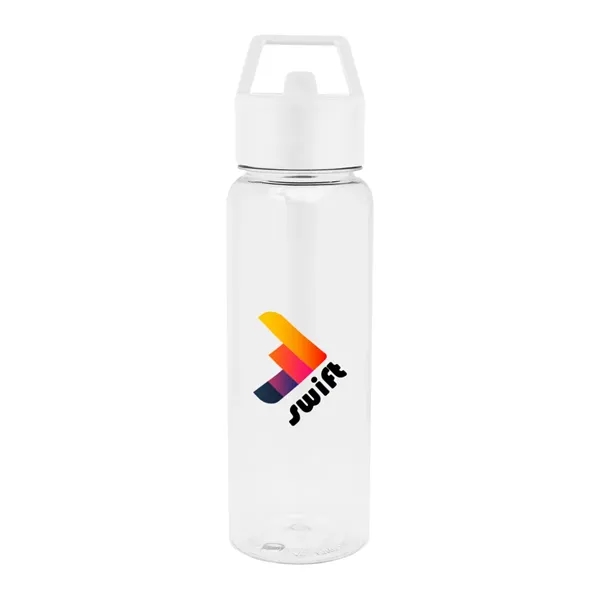 32 oz. rPET bottle with silicone straw and lid.... from ASI 61125 Hit Promotional Products / Hit®