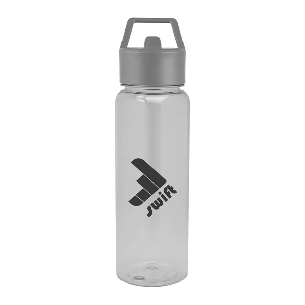 32 oz. rPET bottle with silicone straw and lid.... from ASI 61125 Hit Promotional Products / Hit®