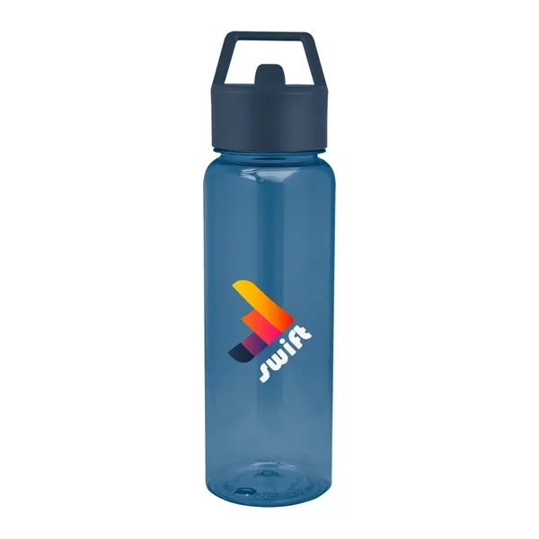 32 oz. rPET bottle with silicone straw and lid.... from ASI 61125 Hit Promotional Products / Hit®