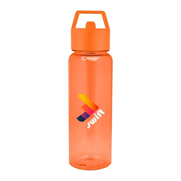 32 oz. rPET bottle with silicone straw and lid.... from ASI 61125 Hit Promotional Products / Hit®