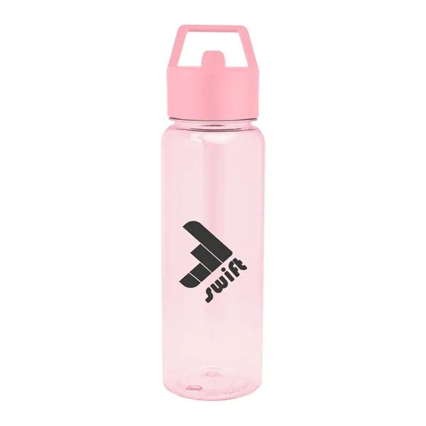 32 oz. rPET bottle with silicone straw and lid.... from ASI 61125 Hit Promotional Products / Hit®