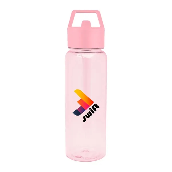 32 oz. rPET bottle with silicone straw and lid.... from ASI 61125 Hit Promotional Products / Hit®