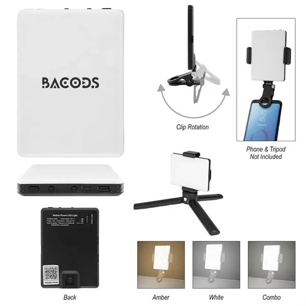 60 LED High Power Video Light Clip... from ASI 61125 Hit Promotional Products / Hit®