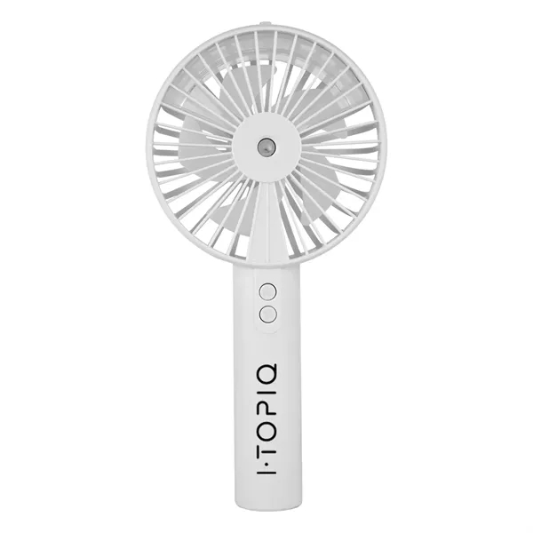 Misting fan with phone stand.... from ASI 61125 Hit Promotional Products / Hit®