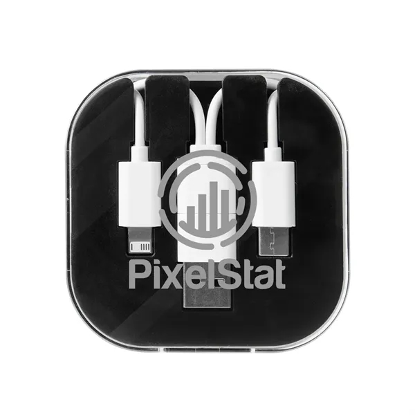 3-in-1 charging cable with phone stand.... from ASI 61125 Hit Promotional Products / Hit®