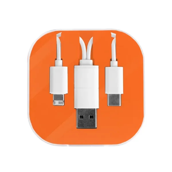 3-in-1 charging cable with phone stand.... from ASI 61125 Hit Promotional Products / Hit®