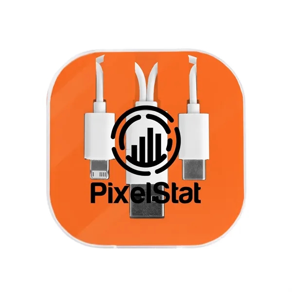 3-in-1 charging cable with phone stand.... from ASI 61125 Hit Promotional Products / Hit®