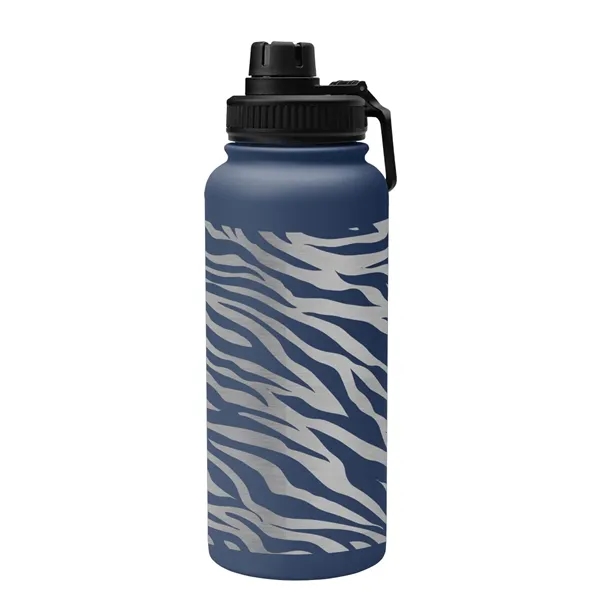 32 oz. recycled stainless steel bottle with screw-on, spill-resistant flip top... from ASI 61125 Hit Promotional Products / Hit®