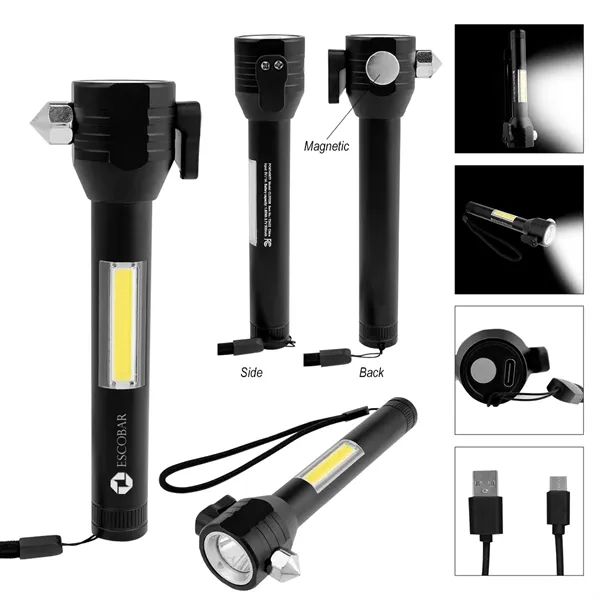 Safety Tool With COB Flashlight 2.0... from ASI 61125 Hit Promotional Products / Hit®