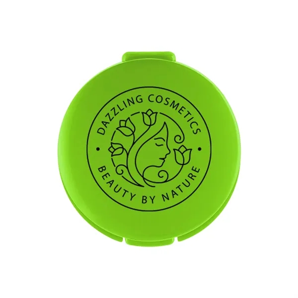 Vanilla flavored lip moisturizer in a round rABS case.... from ASI 61125 Hit Promotional Products / Hit®