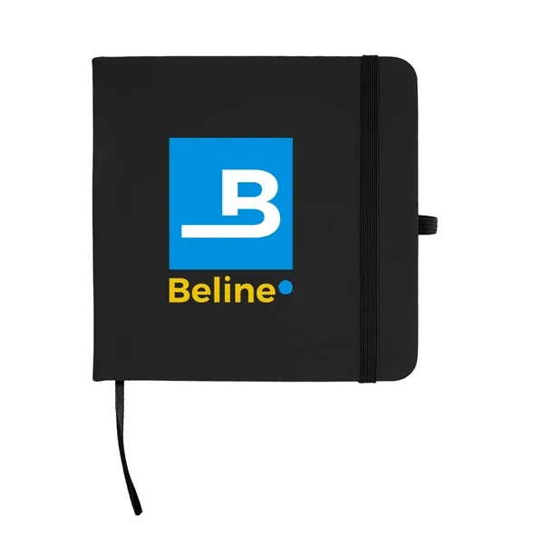 Journal with recycled PU cover, 80 lined pages, bookmark, strap closure... from ASI 61125 Hit Promotional Products / Hit®