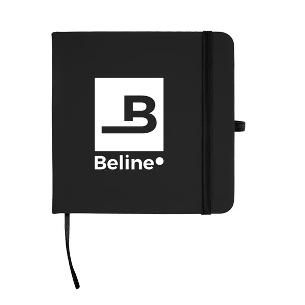 Journal with recycled PU cover, 80 lined pages, bookmark, strap closure... from ASI 61125 Hit Promotional Products / Hit®