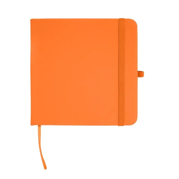 Journal with recycled PU cover, 80 lined pages, bookmark, strap closure... from ASI 61125 Hit Promotional Products / Hit®