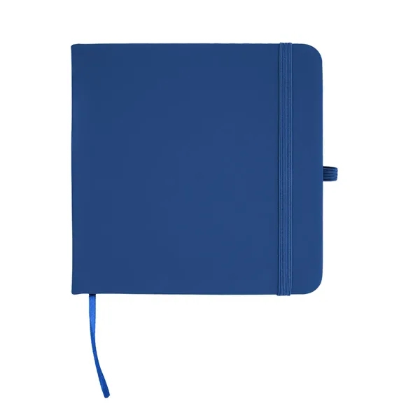 Journal with recycled PU cover, 80 lined pages, bookmark, strap closure... from ASI 61125 Hit Promotional Products / Hit®
