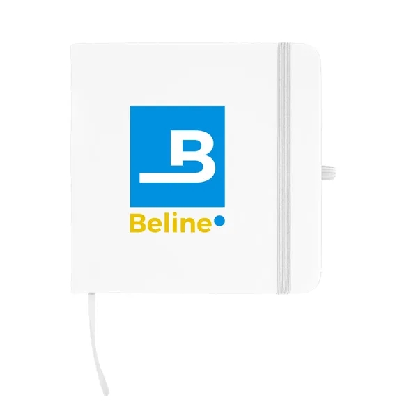 Journal with recycled PU cover, 80 lined pages, bookmark, strap closure... from ASI 61125 Hit Promotional Products / Hit®