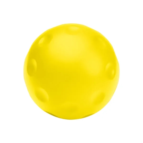 Pickleball stress relief ball made of polyurethane foam.... from ASI 61125 Hit Promotional Products / Hit®