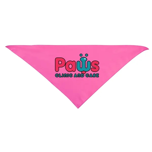 12" x 26.5" triangular pet bandanna made of rPET material.... from ASI 61125 Hit Promotional Products / Hit®