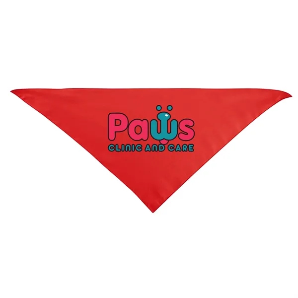 12" x 26.5" triangular pet bandanna made of rPET material.... from ASI 61125 Hit Promotional Products / Hit®