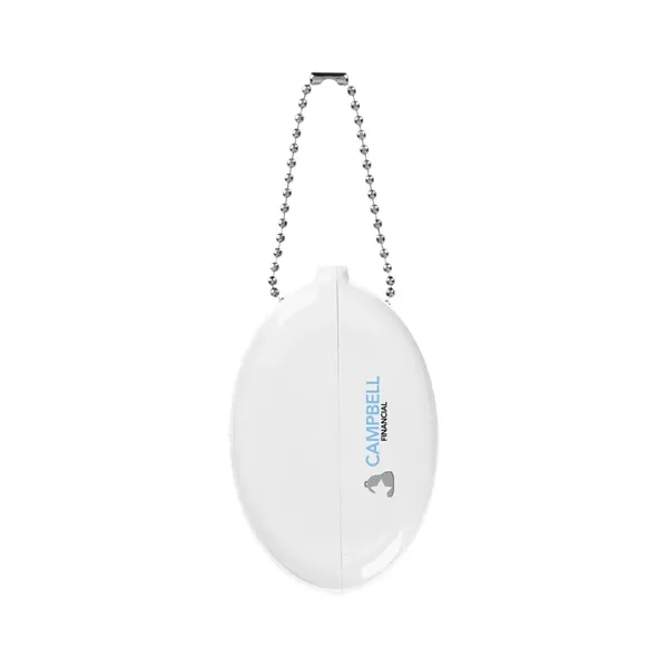 Squeezable coin pouch with ball chain attachment.... from ASI 61125 Hit Promotional Products / Hit®