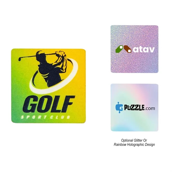 1" acrylic golf ball marker with full color edge-to-edge graphics.... from ASI 61125 Hit Promotional Products / Hit®