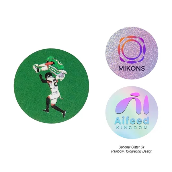 1" acrylic golf ball marker with full edge-to-edge graphics.... from ASI 61125 Hit Promotional Products / Hit®