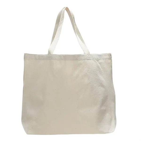 12 oz. Cotton canvas reusable tote bag plus 1 color silkscreen... from ASI 37218 Athena Promo (tm)