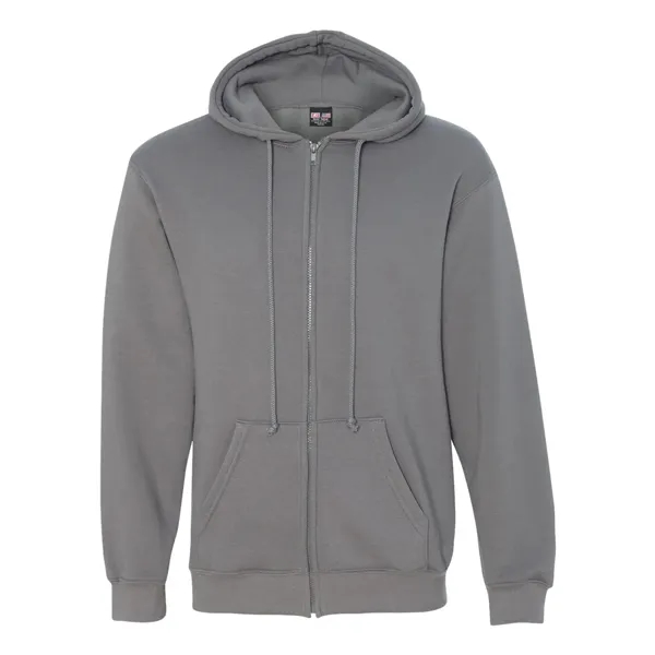 Full zip hooded sweatshirt. 9.5 oz. preshrunk 80% cotton/20% polyester. Blank.... from ASI 84358 S&S Activewear