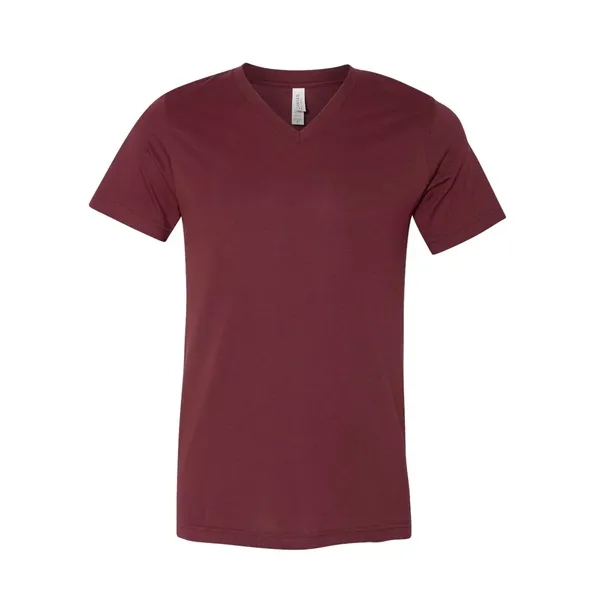 BELLA + CANVAS Unisex Heather CVC V-Neck Tee... from ASI 84358 S&S Activewear
