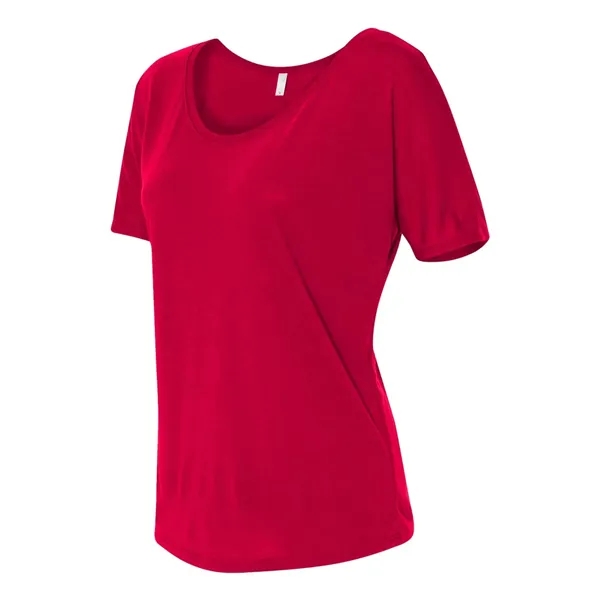 Women's flowy crewneck drop sleeve shirt. Blank product.... from ASI 84358 S&S Activewear