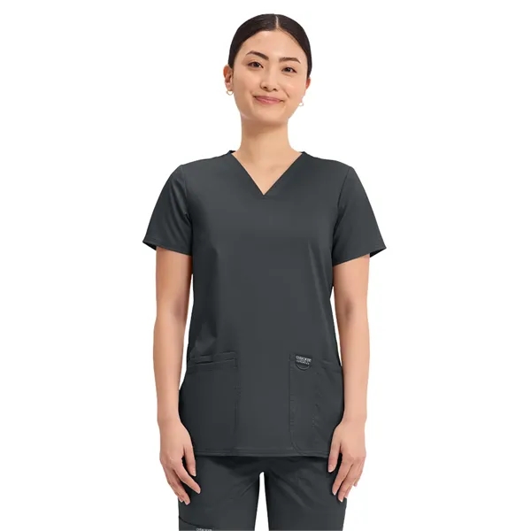 Cherokee Workwear Revolution Women's V-Neck Top... from ASI 86018 Scrub Authority / Uniform Stores