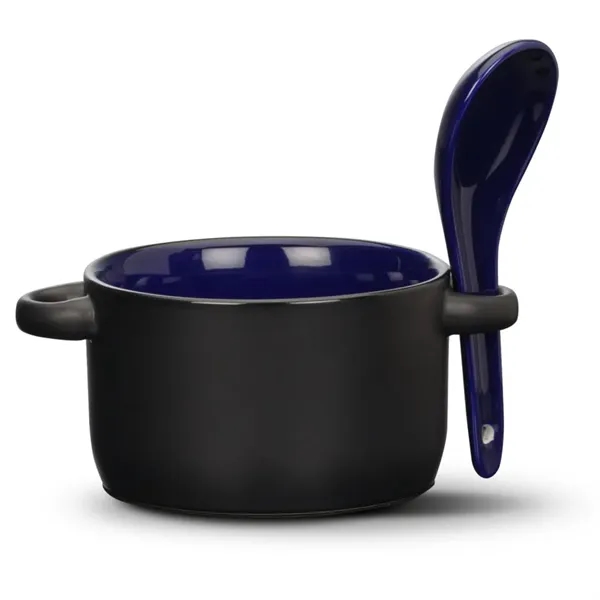 Enjoy a delicious hot soup with the Merritt Soup Mug! Features... from ASI 84592 St Regis Group