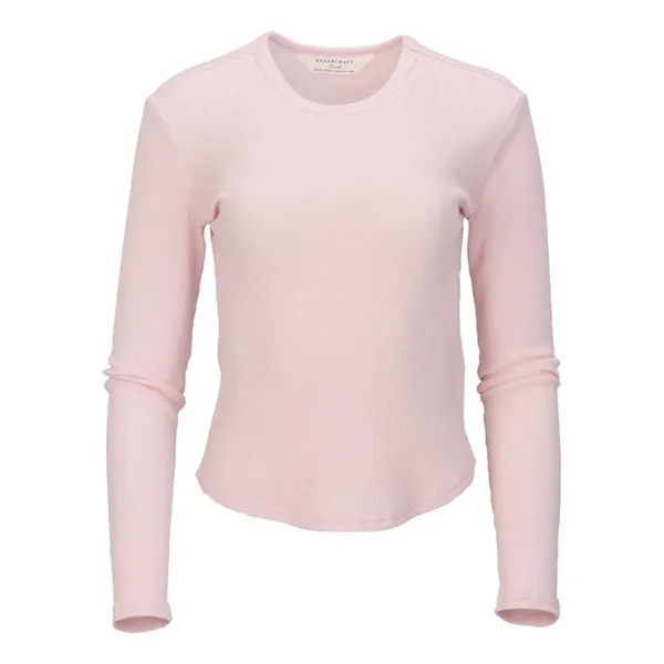 Boxercraft Women's Waffle Knit Baby Long Sleeve T-Shirt... from ASI 84358 S&S Activewear