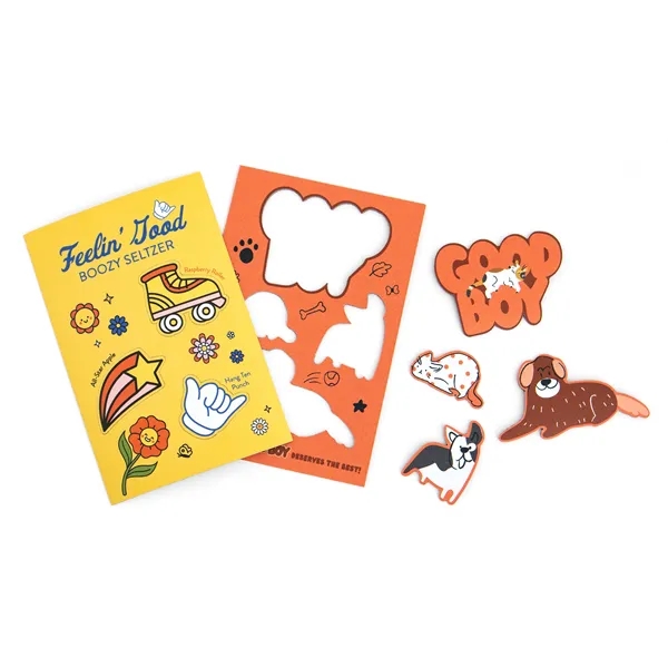 4" x 6" Sticker Sheet with up to Four Full-Color Kiss-Cut... from ASI 45657 Pop! Promos