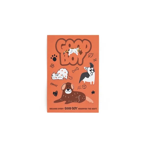 4" x 6" Sticker Sheet with up to Four Full-Color Kiss-Cut... from ASI 45657 Pop! Promos