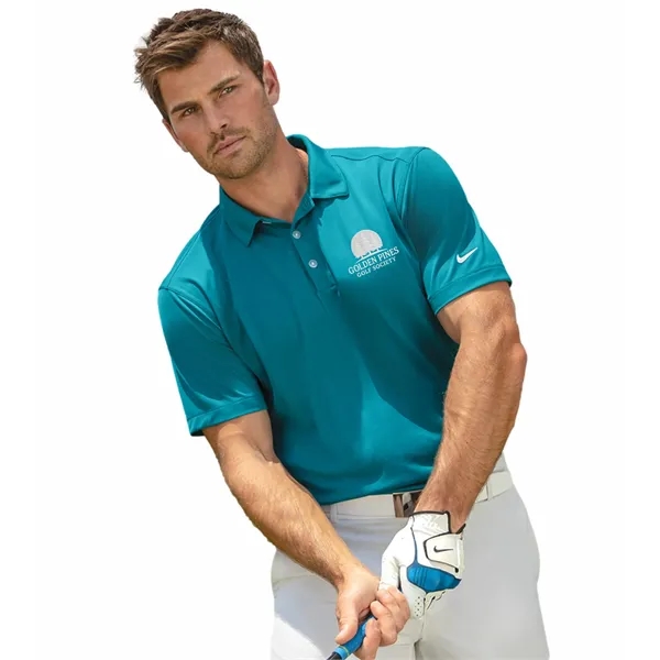 Nike Dri-FIT mesh polo with moisture-wicking tech, soft drape, and your... from ASI 72657 Active Life Promo / Active Life