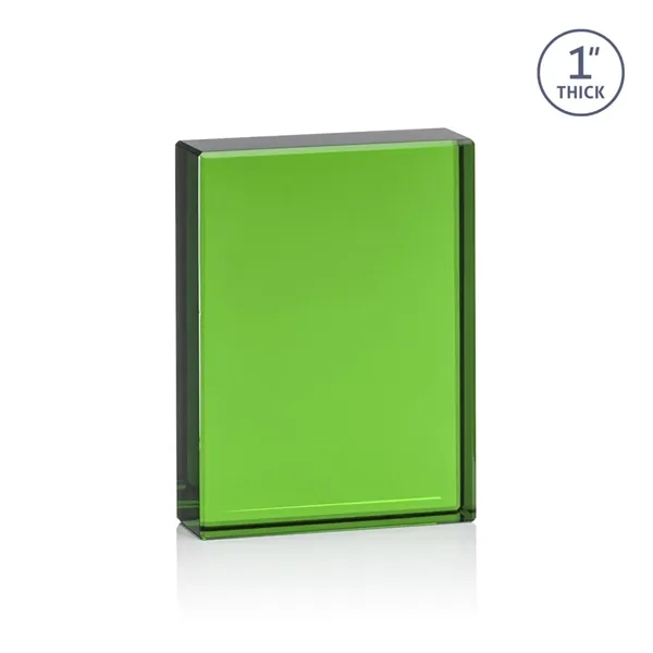 The Abbott Award features a 1" thick Optical Crystal 3" x... from ASI 84592 St Regis Group / St Regis