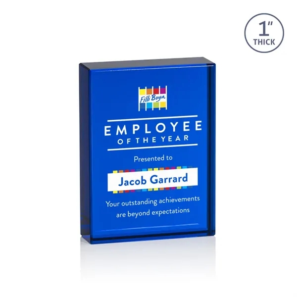 The Abbott Award features a 1" thick Optical Crystal 3" x... from ASI 84592 St Regis Group / St Regis