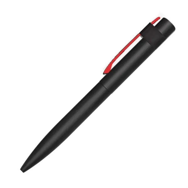 Metal twist-action ballpoint pen with rubber touch coating.... from ASI 84592 St Regis Group