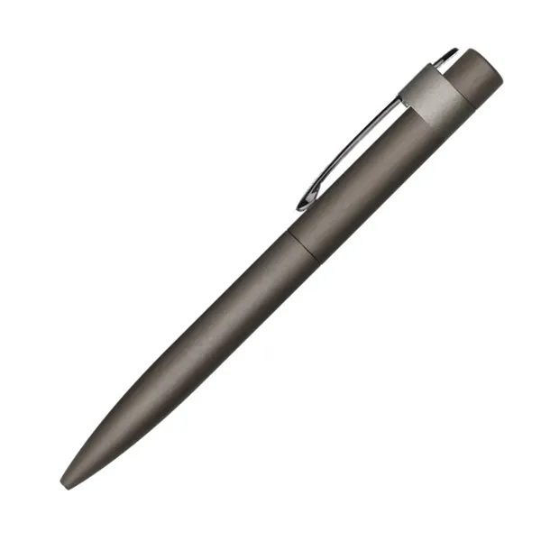 Metal twist-action ballpoint pen with rubber touch coating.... from ASI 84592 St Regis Group