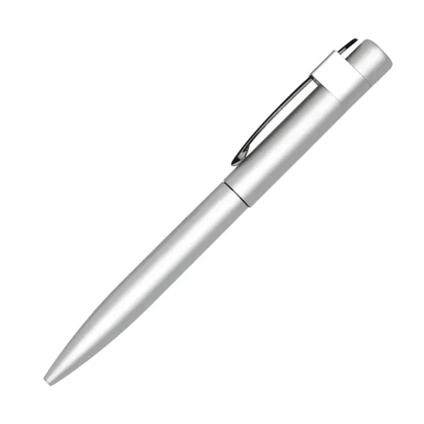 Metal twist-action ballpoint pen with rubber touch coating.... from ASI 84592 St Regis Group