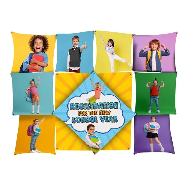 Two A panels, two B panels, four C panels, one F... from ASI 87188 Showdown Displays