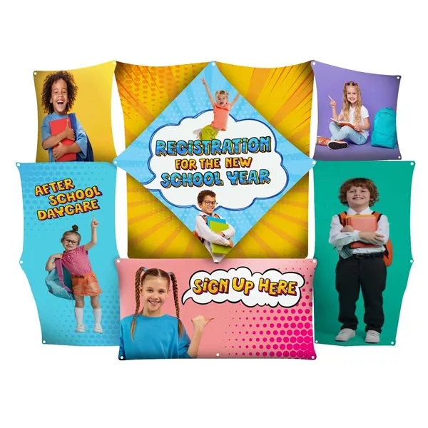 Two C panels, one E panel, one G panel, two H... from ASI 87188 Showdown Displays