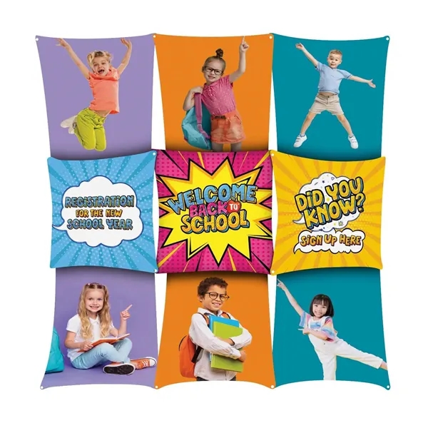 One A panel, two C panels and three H panels designed... from ASI 87188 Showdown Displays